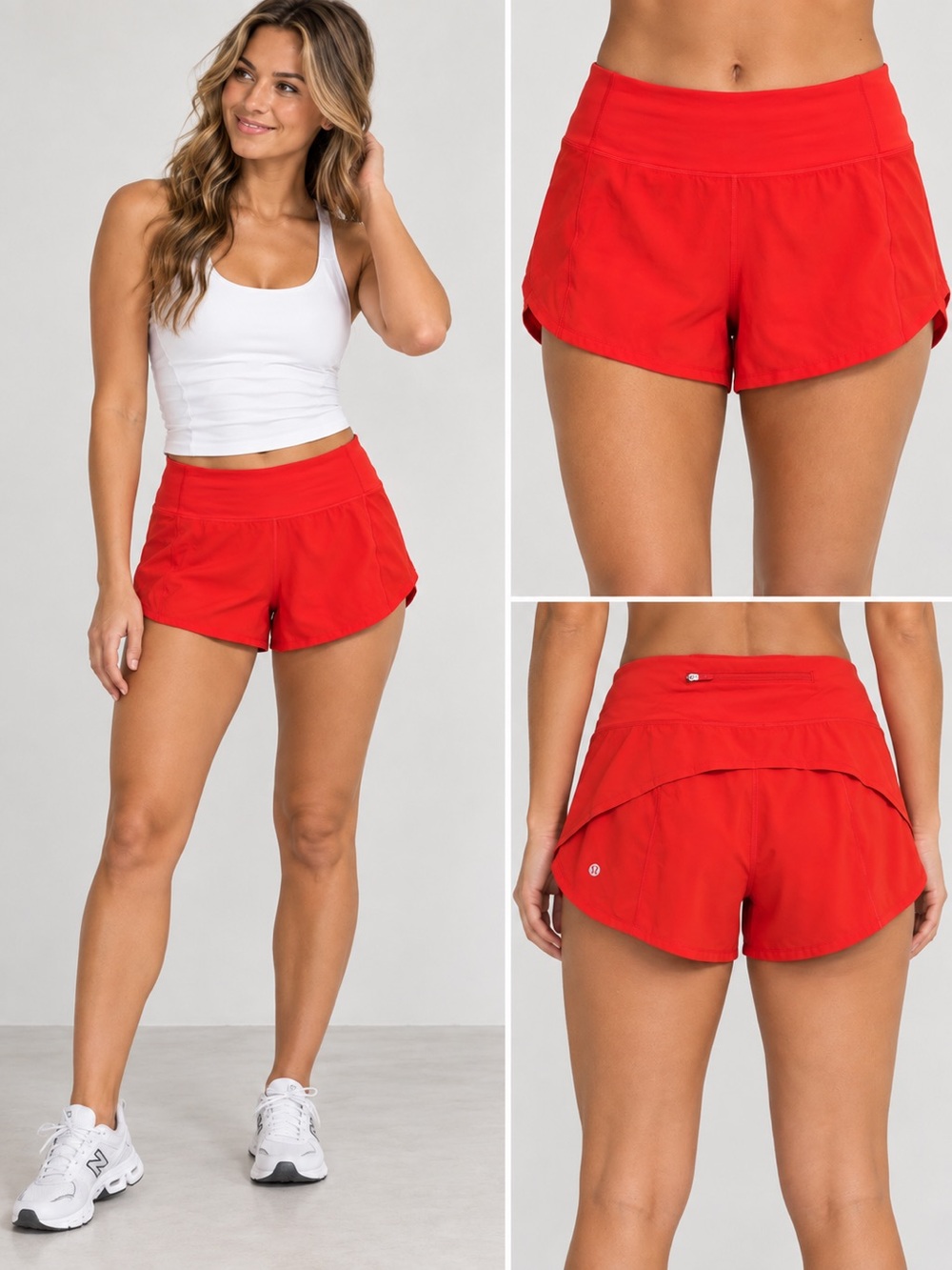 Lululemon hotty hot shorts size 6 inseam-3inch